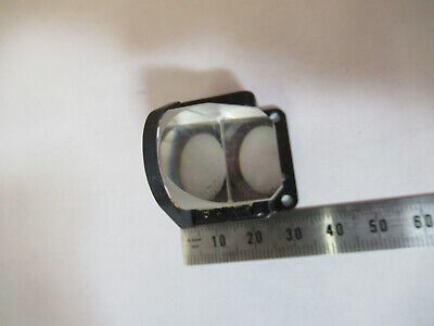 OPTICAL BAUSCH LOMB GLASS PRISM OPTICS AS PICTURED P5-B-32