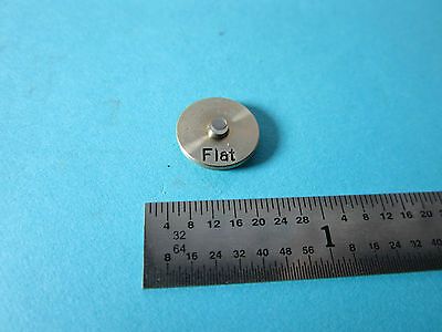 MICROSCOPE PART OBJECTIVE STANDARD FLAT ?? OPTICS BIN#30-27