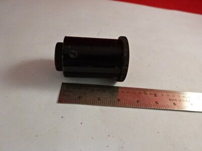 ANTIQUE POLARIZER CRYSTAL MOUNTED LENS POL MICROSCOPE PART OPTICS AS IS &4B-A-17