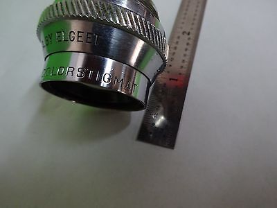 MICROSCOPE PART CAMERA LENS COLORSTIGMAT ELGEET OPTICS BIN#U3-A-4