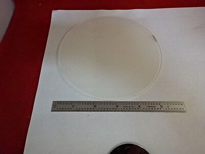 MICROSCOPE ILLUMINATOR OPAL GLASS PLATE OPTICAL GLASS OPTICS AS PICTURED &86-94