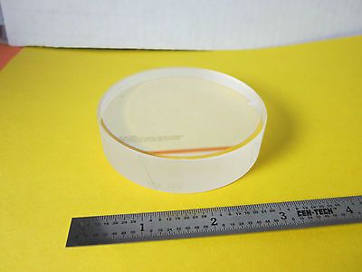 OPTICAL LENS FILTER UV ULTRAVIOLET chipped on edge LASER OPTICS  BIN#D1-09