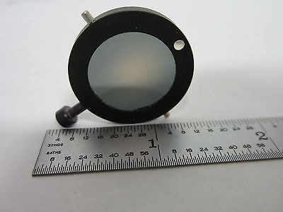 OPTICAL MICROSCOPE POLARIZER [burnt out]  OPTICS AS IS BIN#R8-47