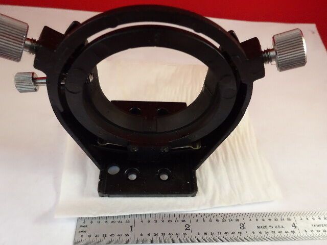 MICROSCOPE PART NIKON JAPAN CONDENSER HOLDER  AS IS #Y5-D-07