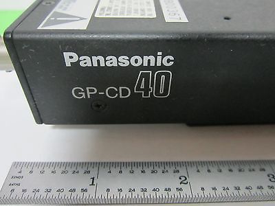 MICROSCOPE INSPECTION VIDEO CAMERA CCD PANASONIC GP-CD40 OPTICS AS IS BIN#N4-22