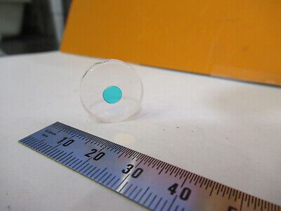 OPTICAL LENS COATED DICHROIC MIRROR FILTER HP OPTICS AS PICTURED #P3-A-57