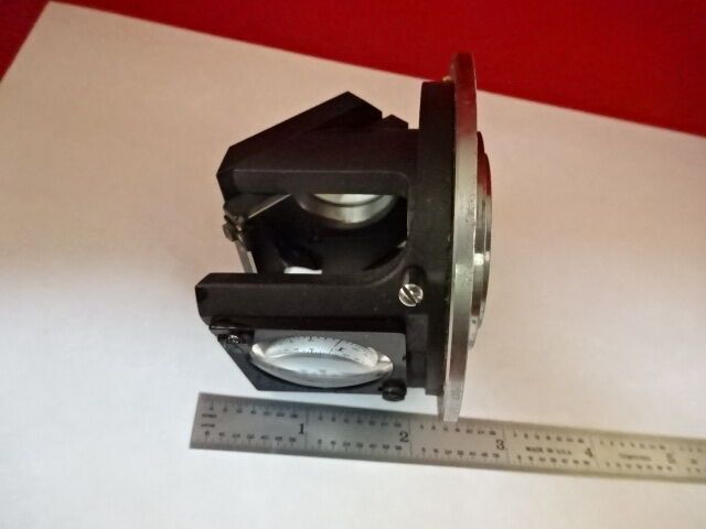 MICROSCOPE PART REICHERT ZETOPAN ILLUMINATOR LENS ASSEMBLY OPTICS AS IS #IL6-03