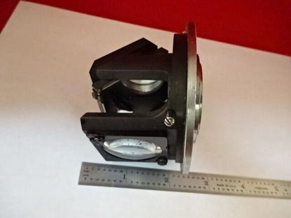 MICROSCOPE PART REICHERT ZETOPAN ILLUMINATOR LENS ASSEMBLY OPTICS AS IS #IL6-03