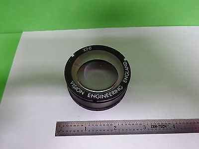 MICROSCOPE PART VISION ENGINEERING ILLUMINATOR LENS OPTICS AS IS BIN#Y4-57