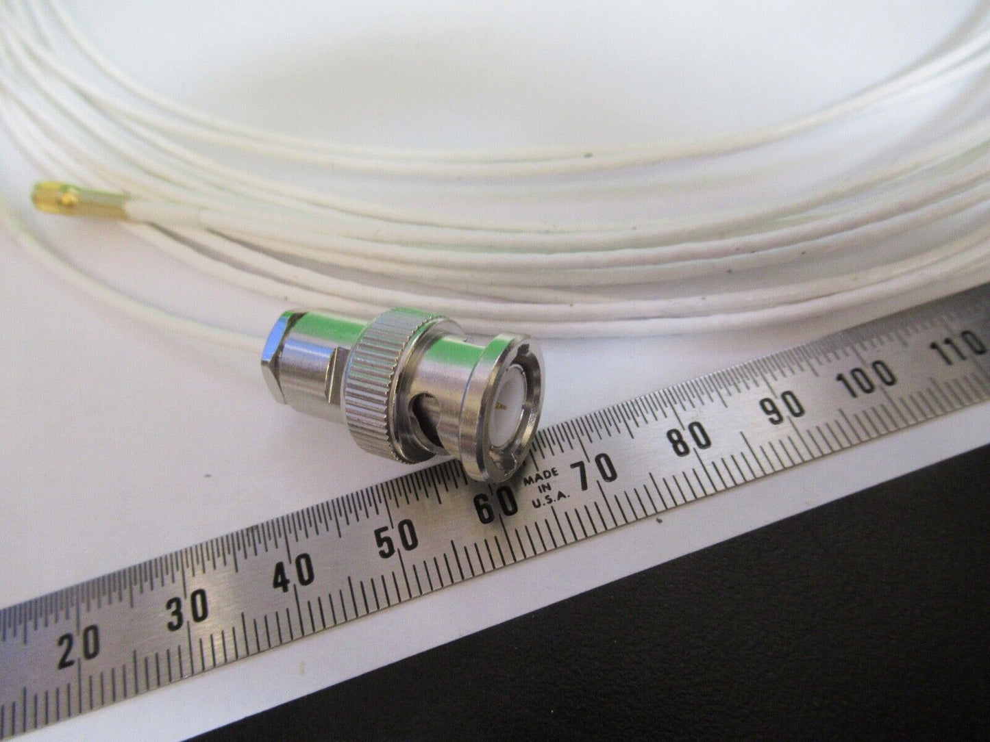 25ft CABLE for ACCELEROMETER SENSOR 5-44 connector to BNC  AS PICTURED G3-FT-71