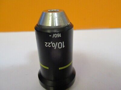 ZEISS 460400 OBJECTIVE 10X /160 OPTICS MICROSCOPE PART AS PICTURED &H8-C-30