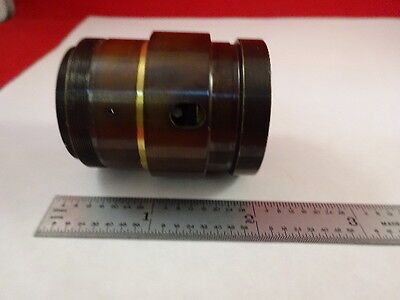 MICROSCOPE ZEISS GERMANY BRASS MOUNTED LENS OPTICS AS PICTURED &J9-A-26