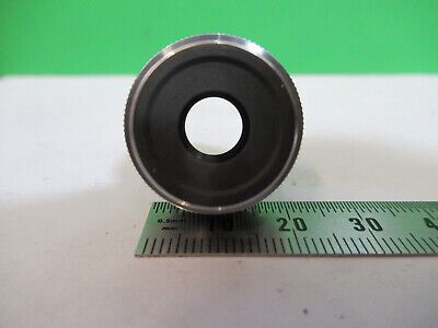 UNITRON MEASURING 3X LENS OBJECTIVE OPTICS MICROSCOPE PART AS PICTURED #R7-B-56