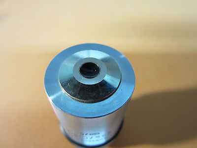 MICROSCOPE PART OBJECTIVE AUS JENA 25X PLANACHROMAT GERMANY OPTICS BIN#21