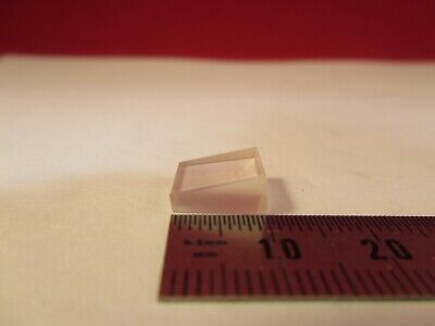 OPTICAL WEDGE COATED GLASS INRAD LENS MIL SPEC OPTICS AS PICTURED &8-B-01