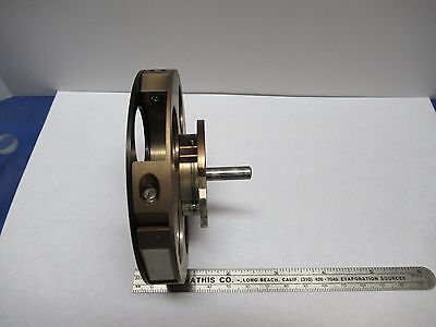 OPTICAL WYKO INTERFEROMETER FILTER WHEEL VERY NICE OPTICS AS PICTURED &85-34A