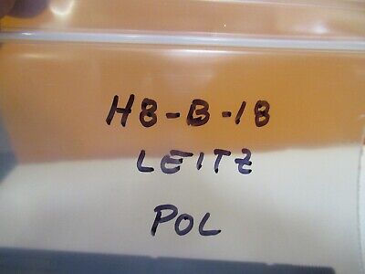 LEICA LEITZ GERMANY POLARIZER SLIDE 573097 MICROSCOPE PART AS PICTURED &H8-B-18