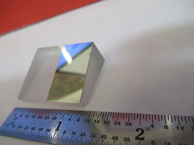 OPTICAL MIRROR ASSEMBLY HALF COATED PRISM LASER OPTICS AS PICTURED &B1-A-99