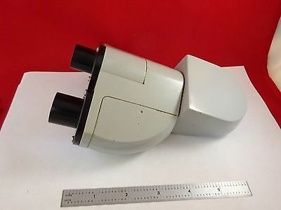 MICROSCOPE PART ZEISS GERMANY HEAD OPTICS  AS IS BIN#E2-A-10