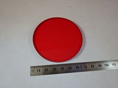 OPTICAL GLASS RED FILTER PRO OPTICS AS PICTURED #5-A-61