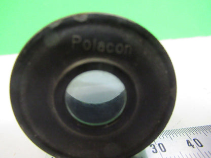 UNITRON POLACON POLARIZER OCULAR ?? LENS MICROSCOPE PART AS PIC &P4-B-95