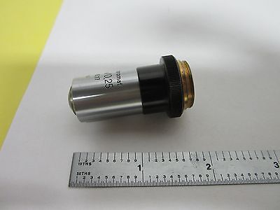 MICROSCOPE PART OBJECTIVE CARL ZEISS POL 12.5X PLANACHROMAT OPTICS BIN#H6-13