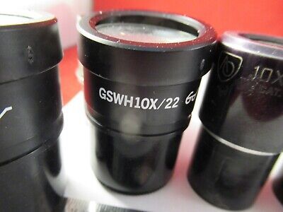 FOR PARTS LOT EYEPIECES BAUSCH OLYMPUS AO MICROSCOPE PART AS PICTURED &FT-6-14