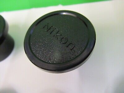 LOT PLUGS PLASTIC NIKON CAPS OBJECTIVE MICROSCOPE PART AS PICTURED &15-A-09