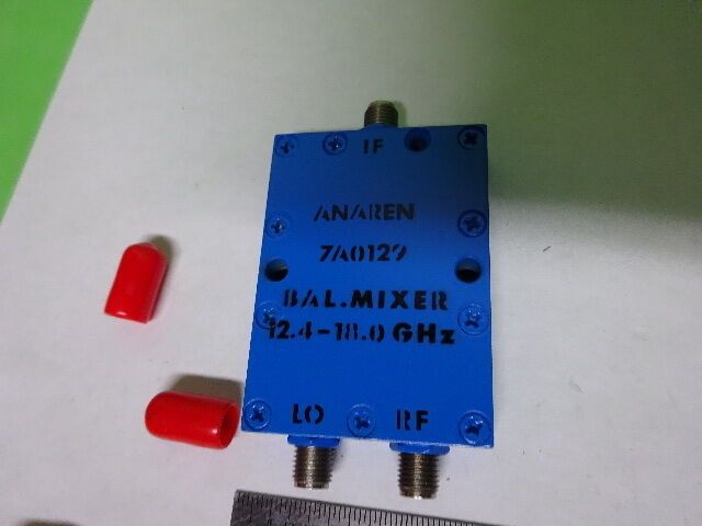 ANAREN BALANCED MIXER 18 GHz FREQUENCY RF MICROWAVE AS IS #7B-A-03