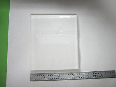 OPTICAL MIL SPEC GLASS WINDOW [polished & truncated] LASER OPTICS BIN#M6-03