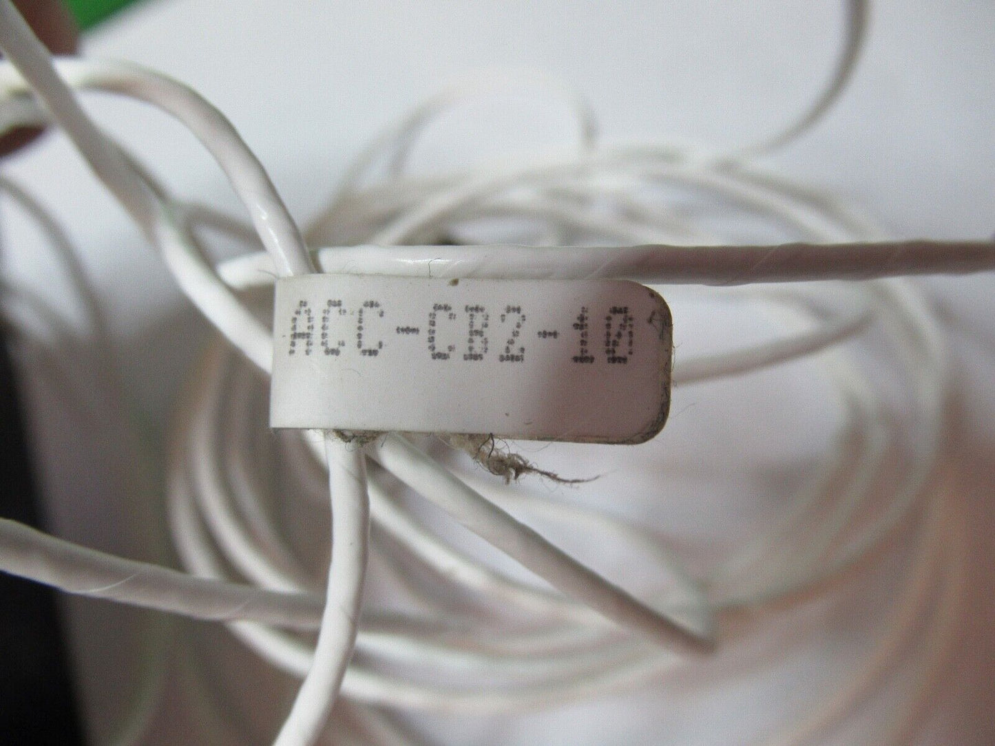 OMEGA PCB PIEZOTRONICS 10-32 TO BNC CABLE for ACCELEROMETER AS PICTURED S2-C-108