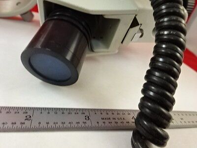 MICROSCOPE PART MITUTOYO JAPAN SUPPORT ASSEMBLY + LAMP OPTICS AS IS B#TC-2-92