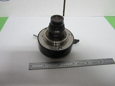 MICROSCOPE PART LEITZ ANALYZER POLARIZER LENS GERMANY OPTICS AS IS BIN#N8-04