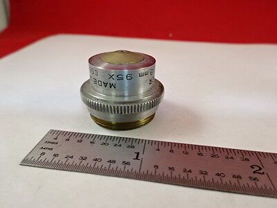 MICROSCOPE PART OBJECTIVE SPENCER 95X AO AMERICAN OPTICS AS IS B#C6-C-15