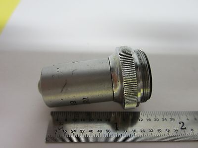 MICROSCOPE PART UNITRON M40X OBJECTIVE OPTICS BIN#G5-H-25