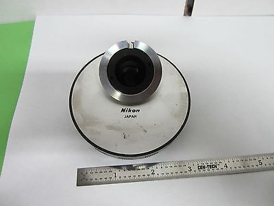 MICROSCOPE NIKON JAPAN NOSEPIECE TURRET  WITHOUT OPTICS BIN#F3-44