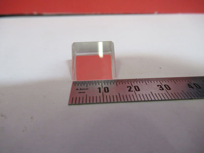 BAUSCH LOMB OPTICS GLASS PRISM MICROSCOPE PART AS PICTURED #S5-A-09