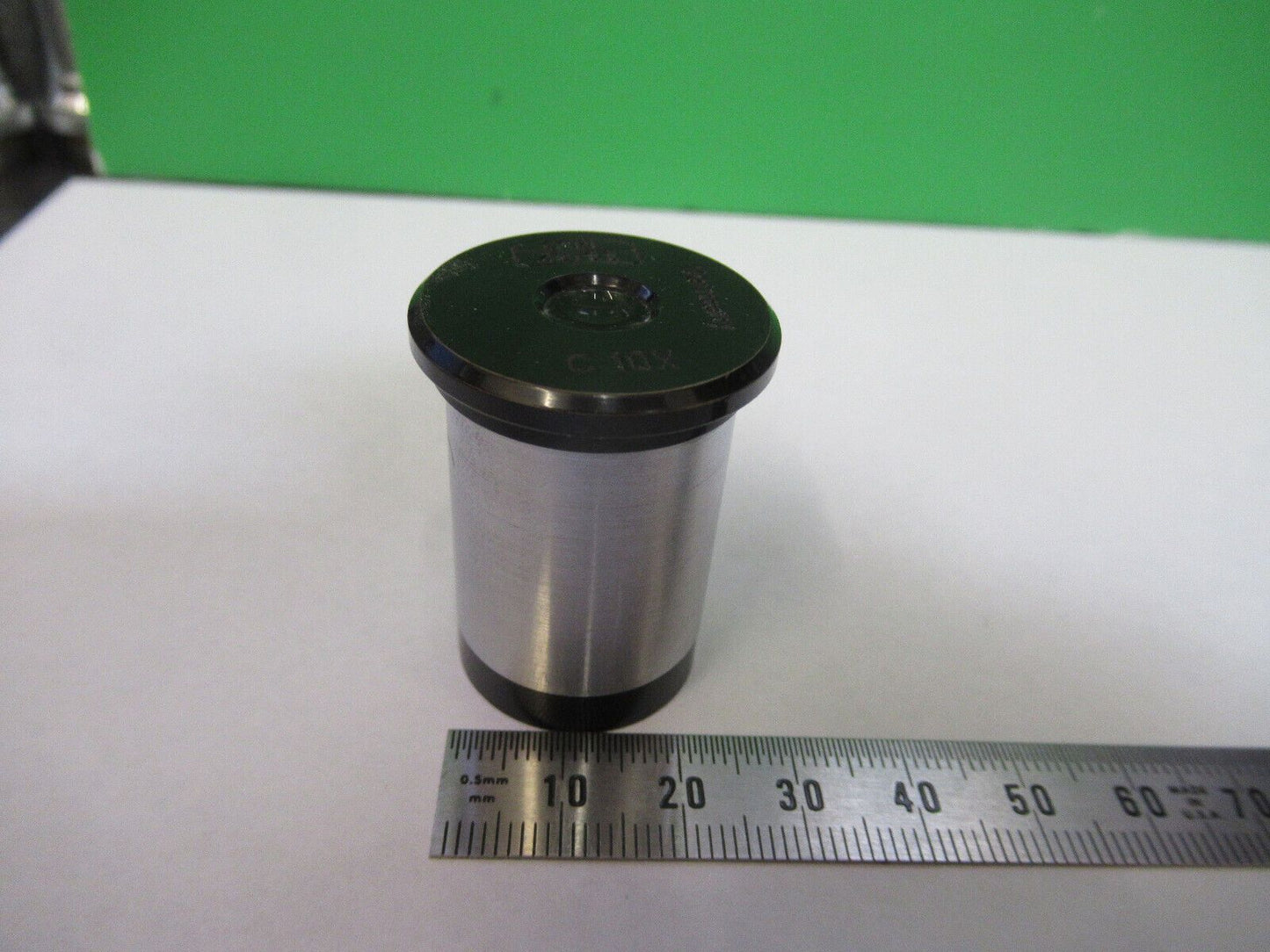 MICROSCOPE EYEPIECE OCULAR CARL ZEISS C 10X OPTICS as pictured #S2-C-53