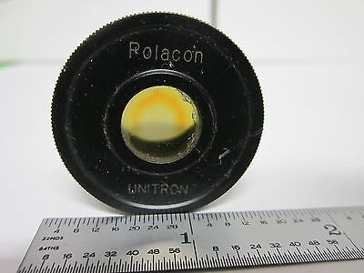 POLARISATOR POL UNITRON POLACON FILTER MIKROSKOP TEIL OPTIK WIE BESEHEN BIN#P5-11