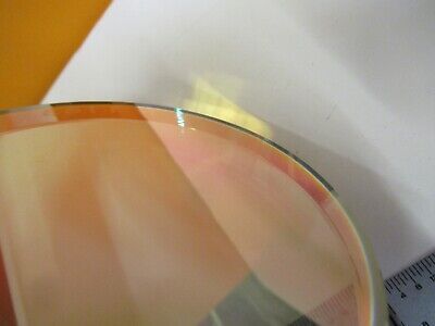 OPTICAL FLAT COATED 3" DIAMETER ZERODUR LASER OPTICS AS PICTURED &16-A-05