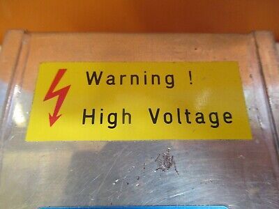 OSCILLOQUARTZ SWISS HIGH VOLTAGE POWER SUPPLY CESIUM CLOCK AS PICTURED #P7-A-02