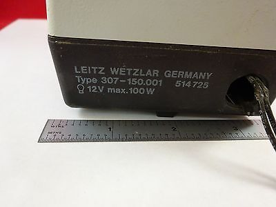 LEITZ WETZLAR GERMANY LAMP HOUSING 514725 OPTICS #C4-A-99