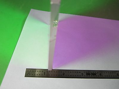 OPTICAL COATED GLASS chipped on edges LASER OPTICS BIN #32-96