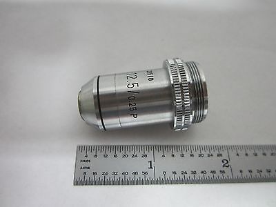 MICROSCOPE PART LEITZ WETZLAR GERMANY OBJECTIVE 12.5X OPTICS BIN#L3-14