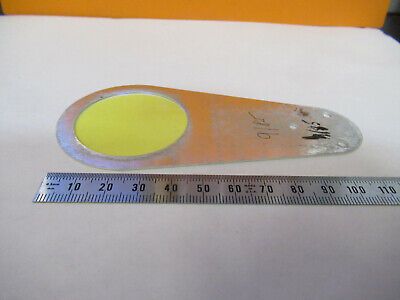 OPTICAL DICHROIC COATED FILTER GLASS OPTICS AS PICTURED P5-B-26