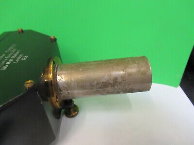 ANTIQUE WATSON & SONS UK BINOCULAR HEAD MICROSCOPE PART AS PICTURED &Q9-A-91