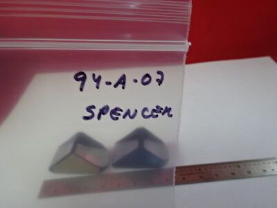 LOT 2 ea VINTAGE PRISM SPENCER AO MICROSCOPE PART HEAD AMERICAN OPTICS &94-A-07