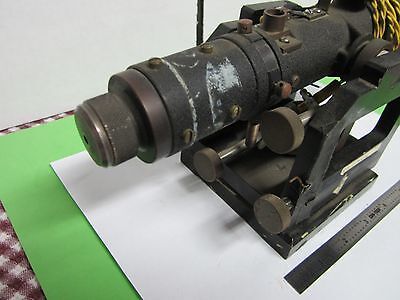 VINTAGE MCDONNELL DOUGLAS OPTICS TELESCOPE MIL SPEC W/ TRUNION AS IS BIN#39