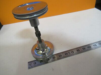 SPENCER AO ANTIQUE KNOBS MAIN FRAME MICROSCOPE PART AS PICTURED &P2-A-89