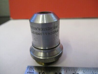 VINTAGE BAUSCH LOMB OBJECTIVE 10X  OPTICS MICROSCOPE PART AS PICTURED &13-FT-62